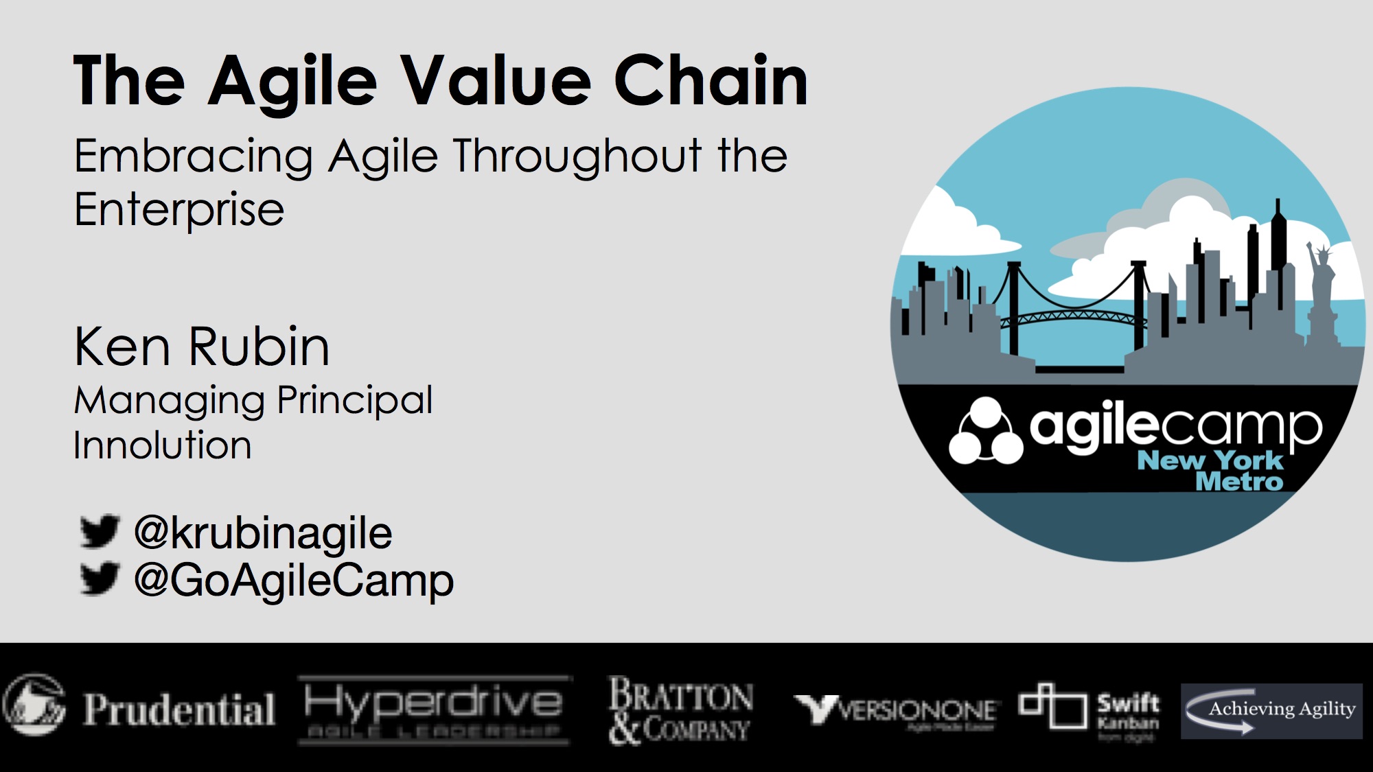 The Agile Value Chain—Embracing Agile Throughout the Enterprise