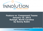 Feature vs. Component Teams